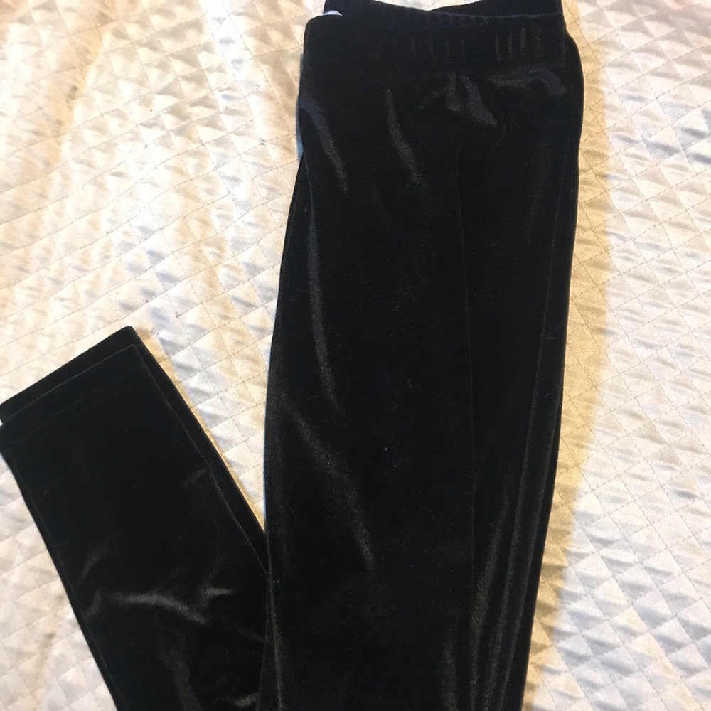 Velour leggings